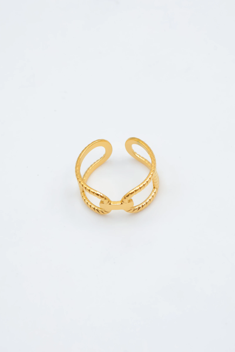 Bague en acier inoxydable ajustable 2