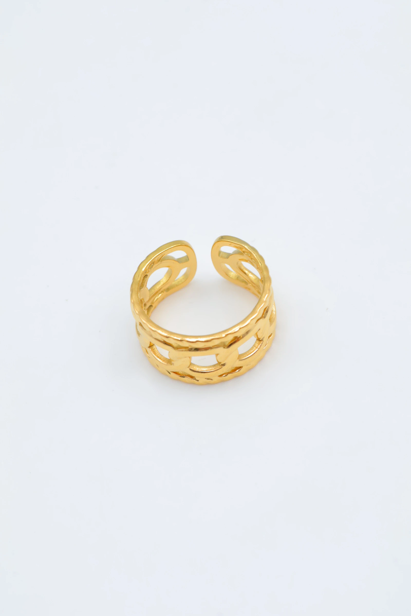 Bague en acier inoxydable ajustable 2
