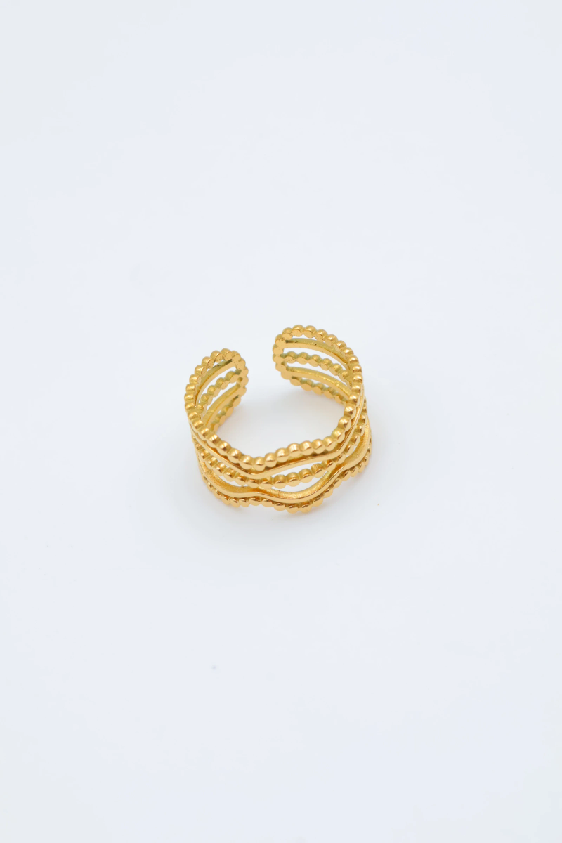 Bague en acier inoxydable ajustable 2