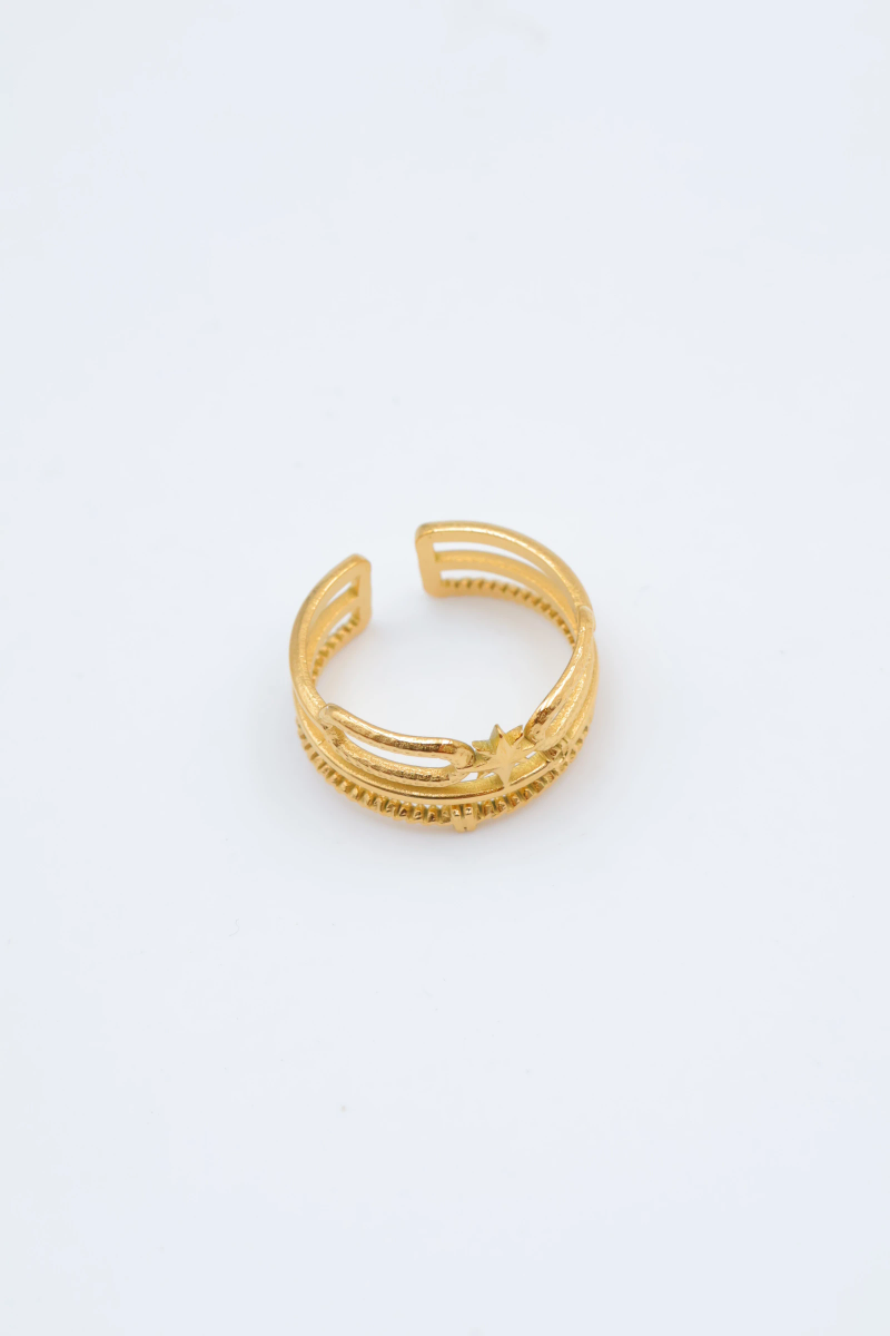 Bague en acier inoxydable ajustable 2