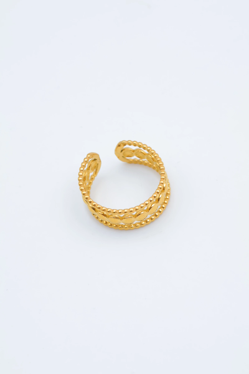 Bague en acier inoxydable ajustable 2
