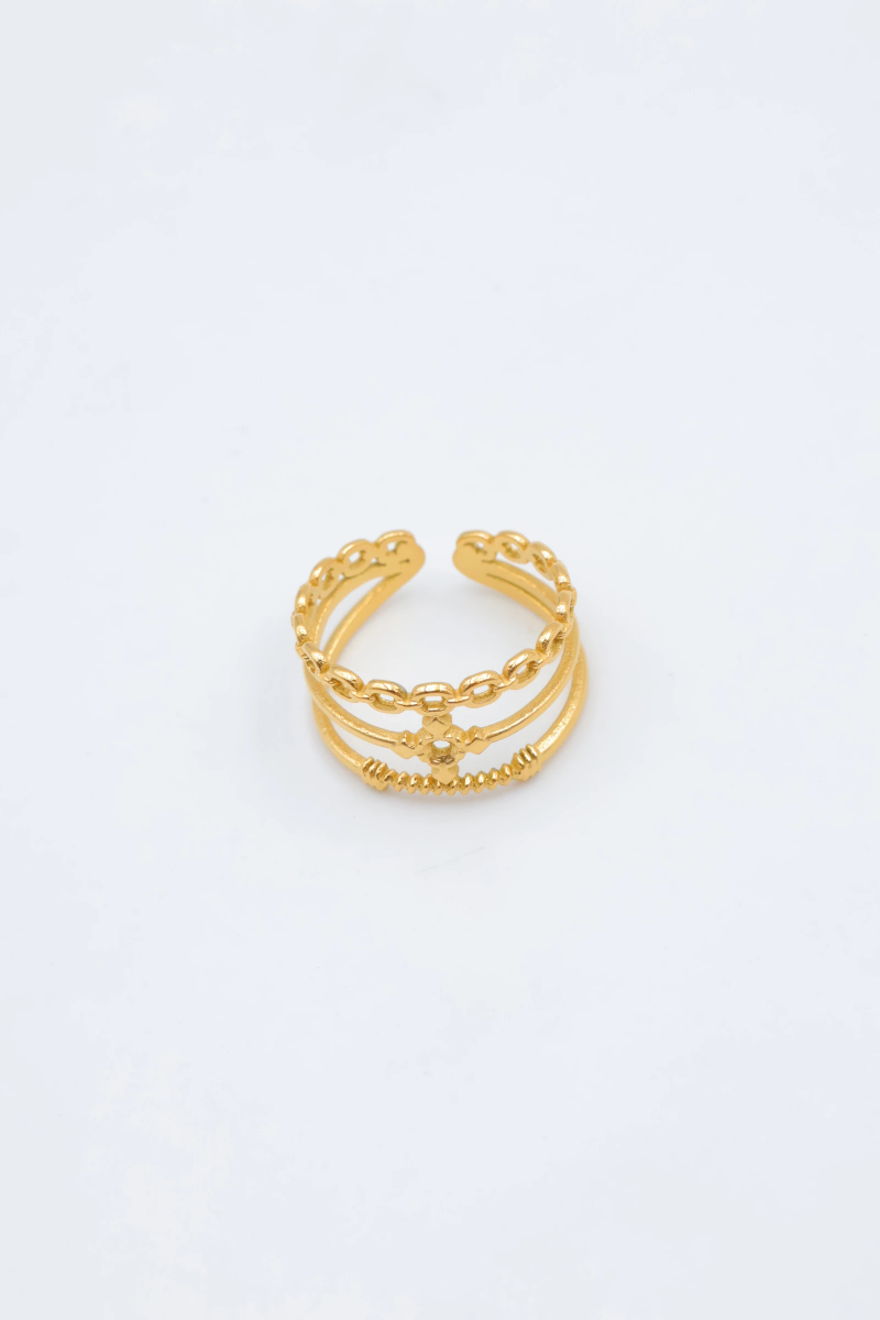 Bague en acier inoxydable ajustable 2