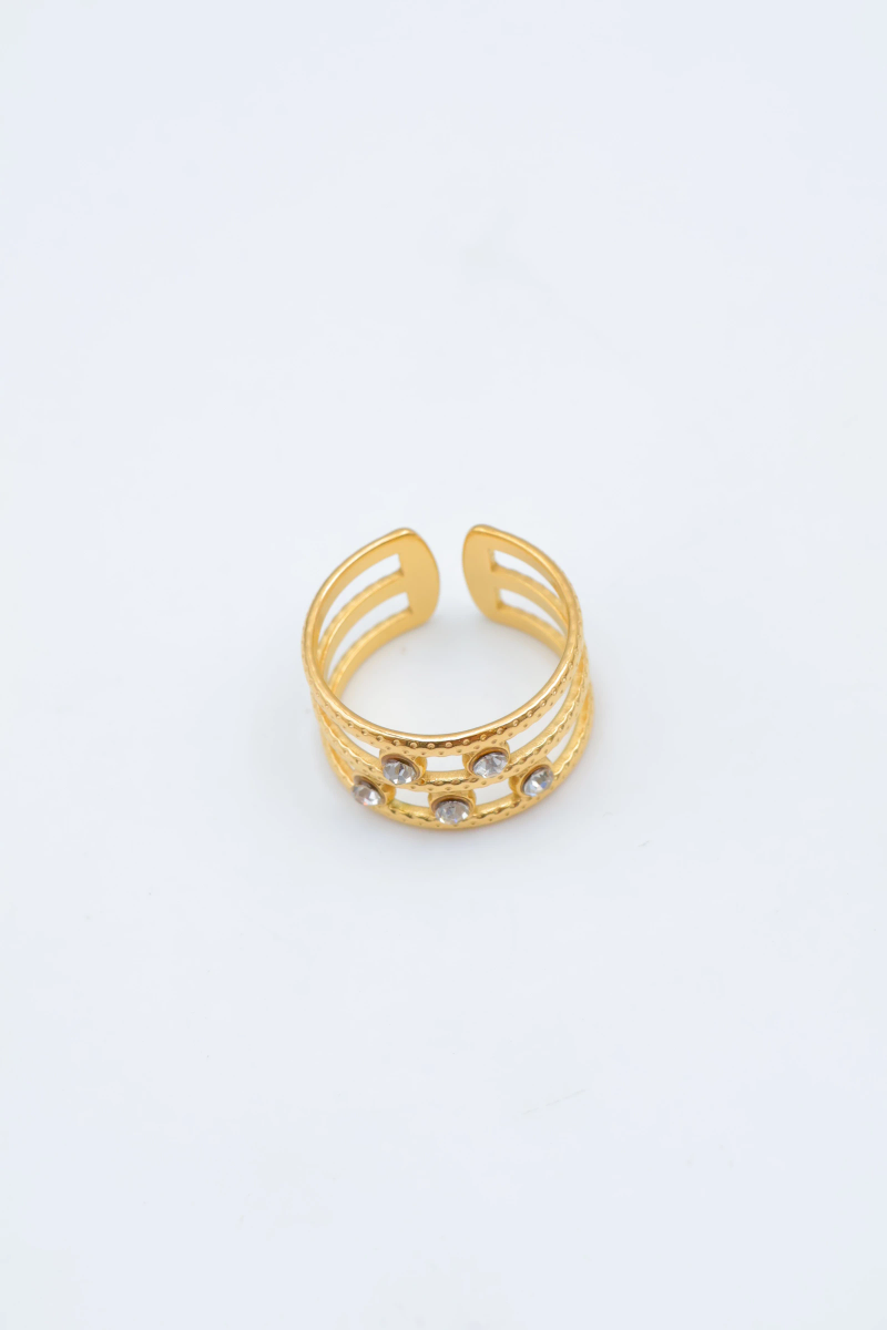 Adjustable stainless steel ring 2