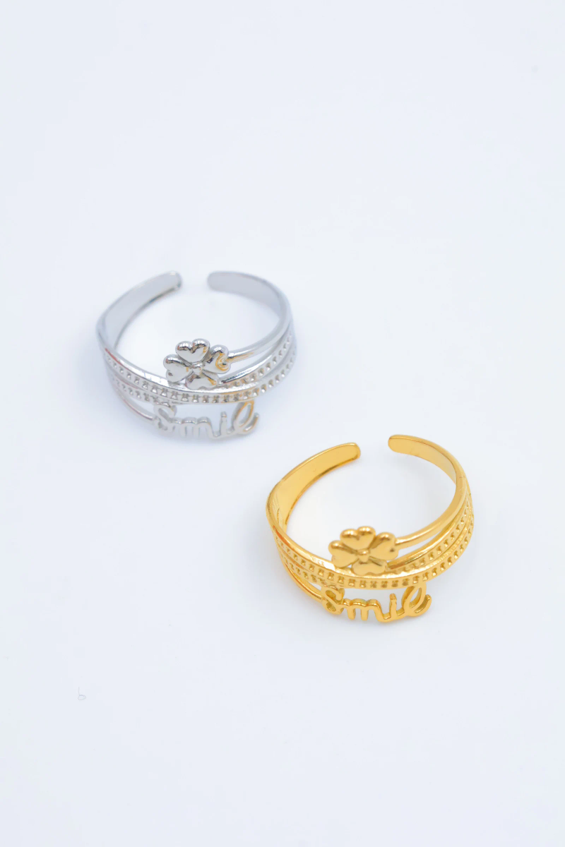 Bague en acier inoxydable ajustable 2