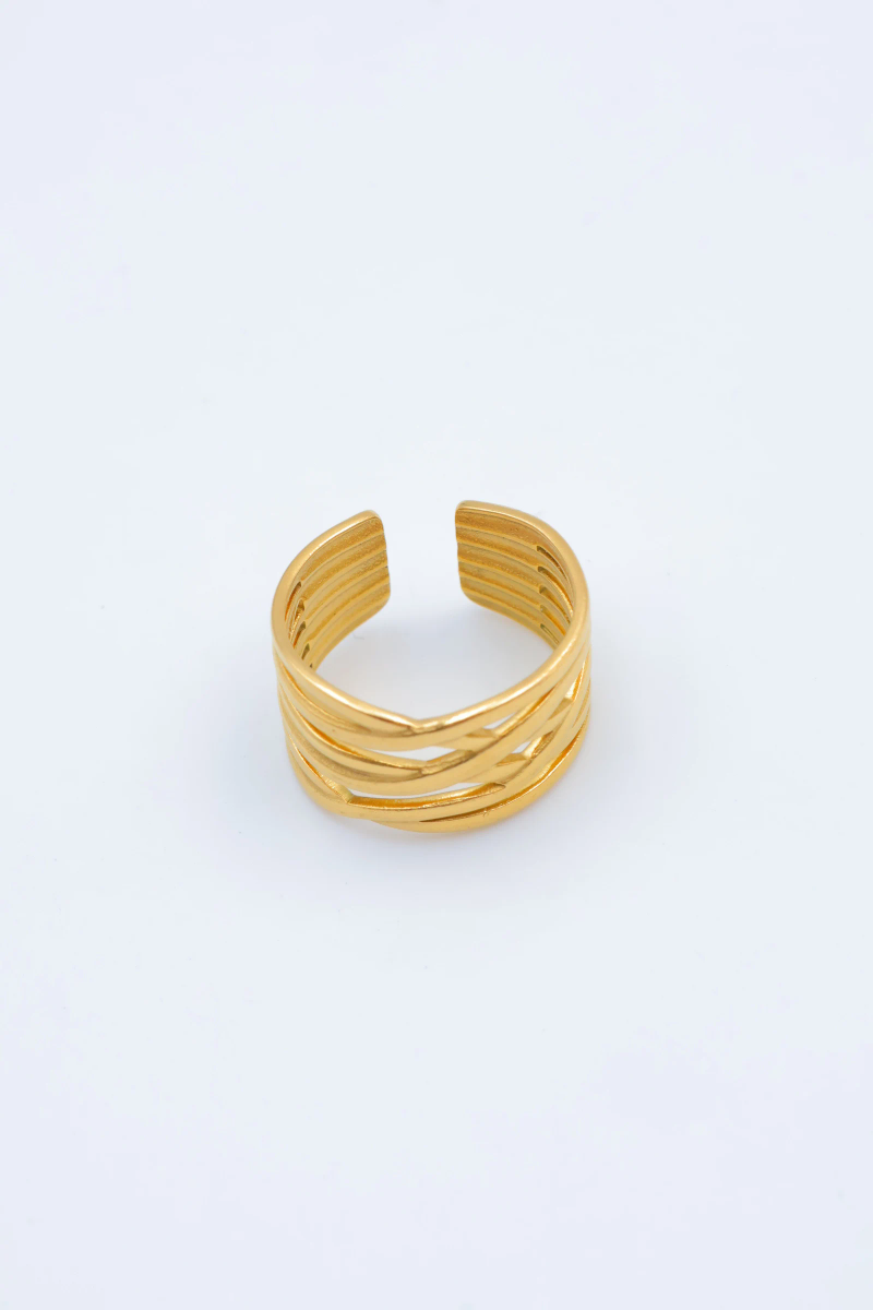 Bague en acier inoxydable ajustable 2