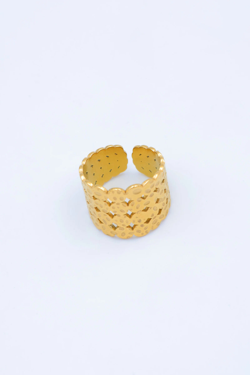 Bague en acier inoxydable ajustable 2