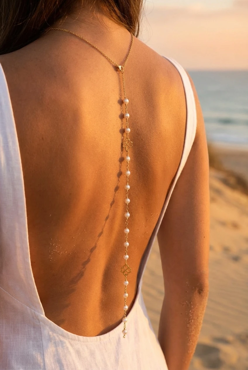 Collier de dos en acier inoxydable 2