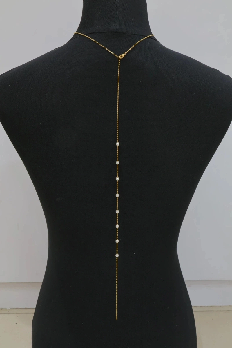 Collier de dos en acier inoxydable 2