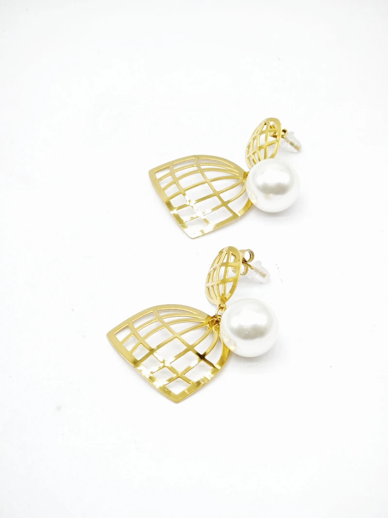 Boucles d'oreilles en acier inoxydable 2