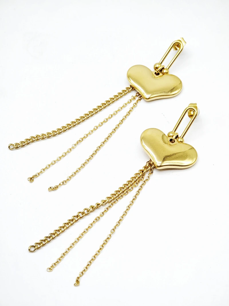 Stainless steel earrings 3
