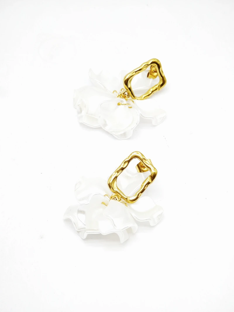 Boucles d'oreilles en acier inoxydable 2