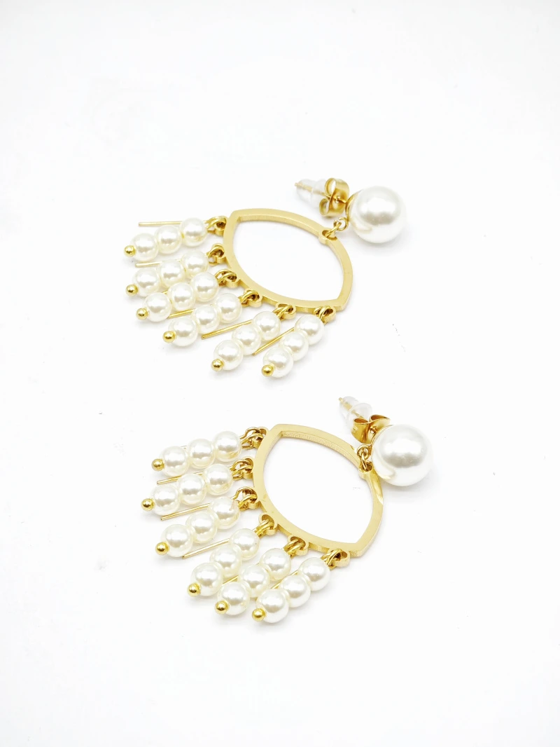 Stainless steel earrings 2