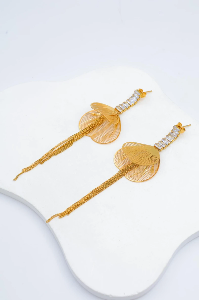Boucles d'oreilles en acier inoxydable 2