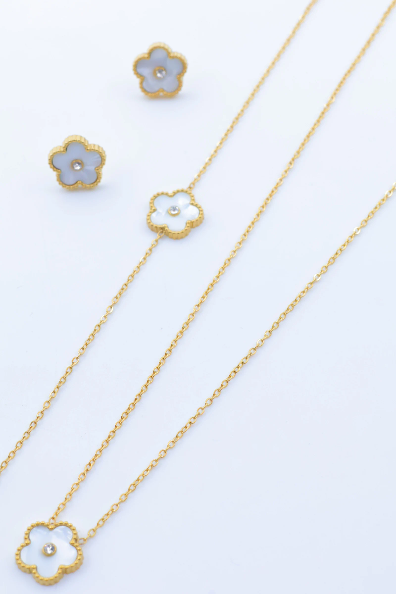 Parure de bijoux en acier inoxydable 3