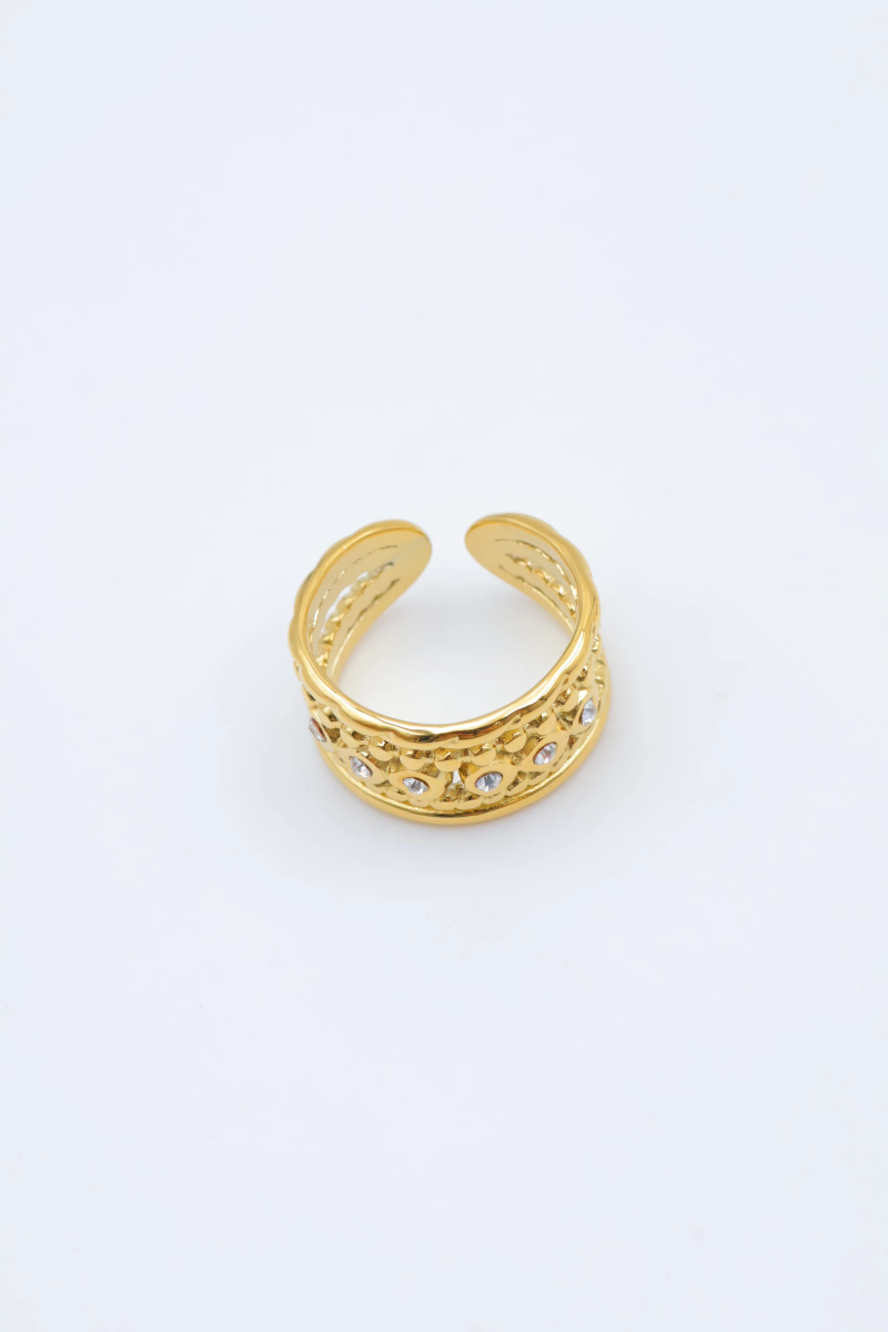 Bague en acier inoxydable ajustable 2