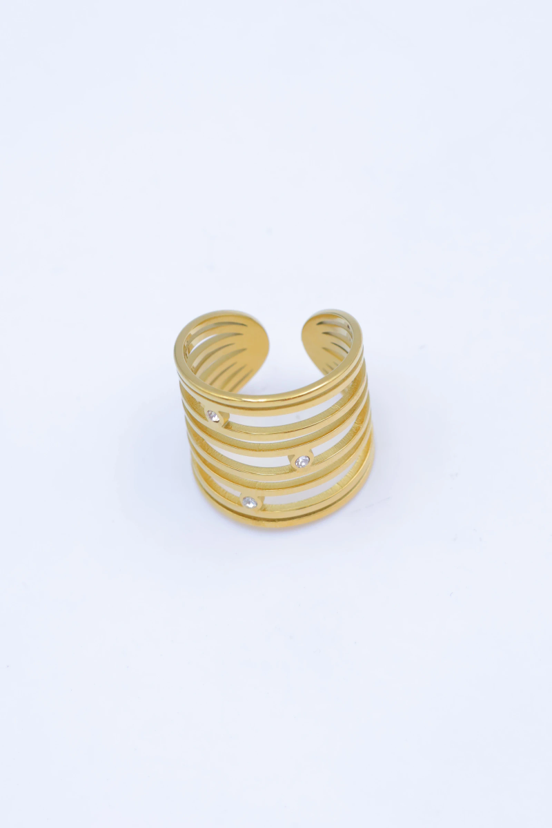 Bague en acier inoxydable ajustable 2