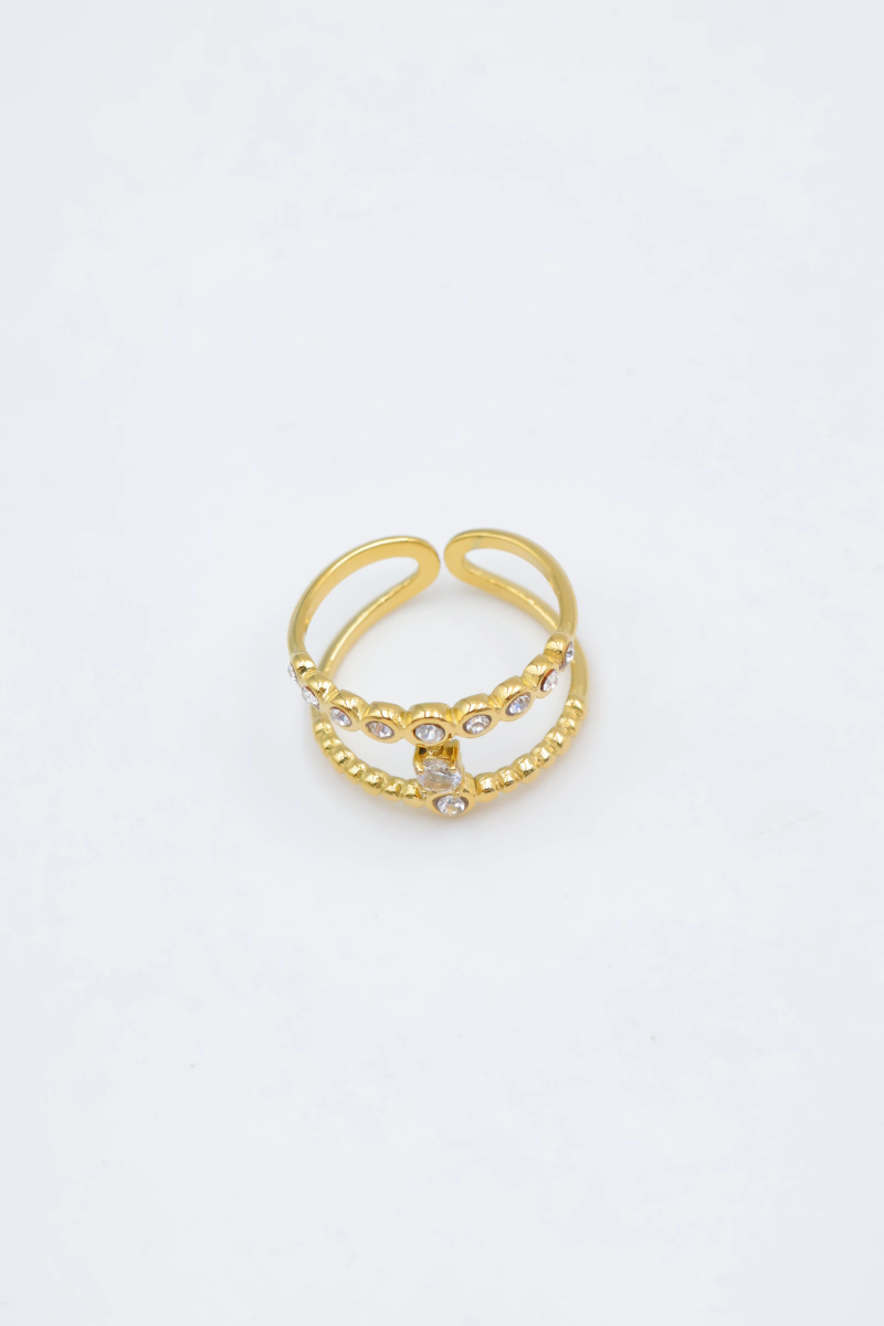 Bague en acier inoxydable ajustable 2