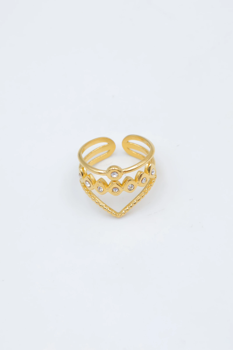 Bague en acier inoxydable ajustable 2
