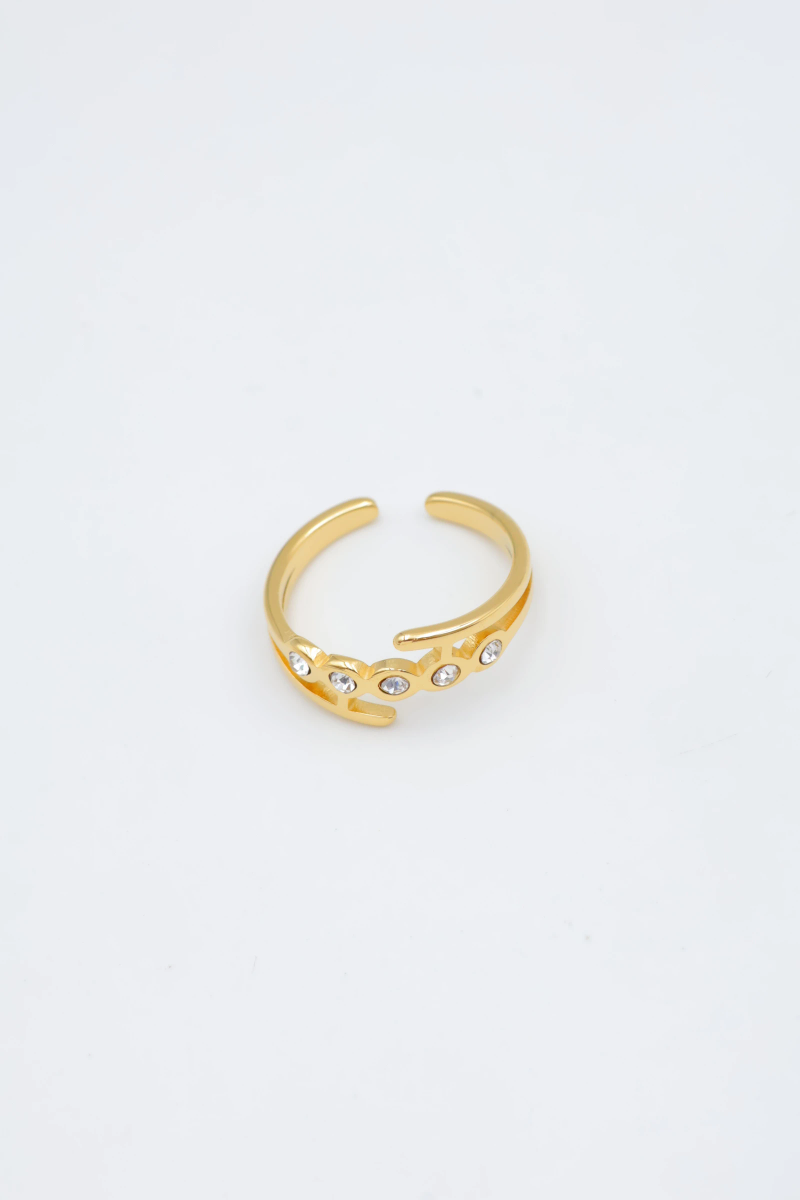 Bague en acier inoxydable ajustable 2