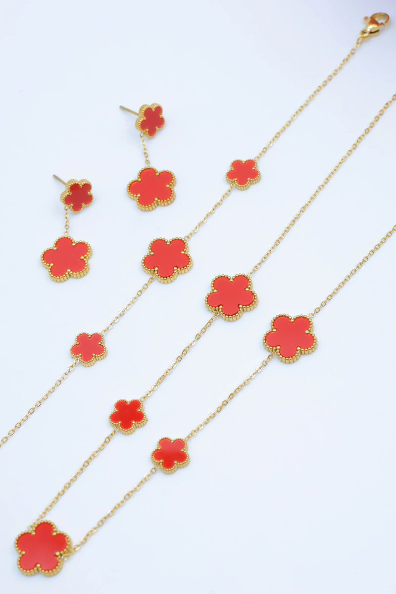 Stainless steel jewelry set 2