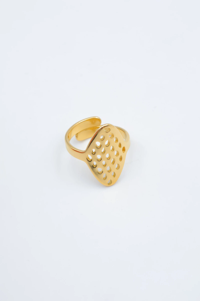 Bague en acier inoxydable ajustable 2