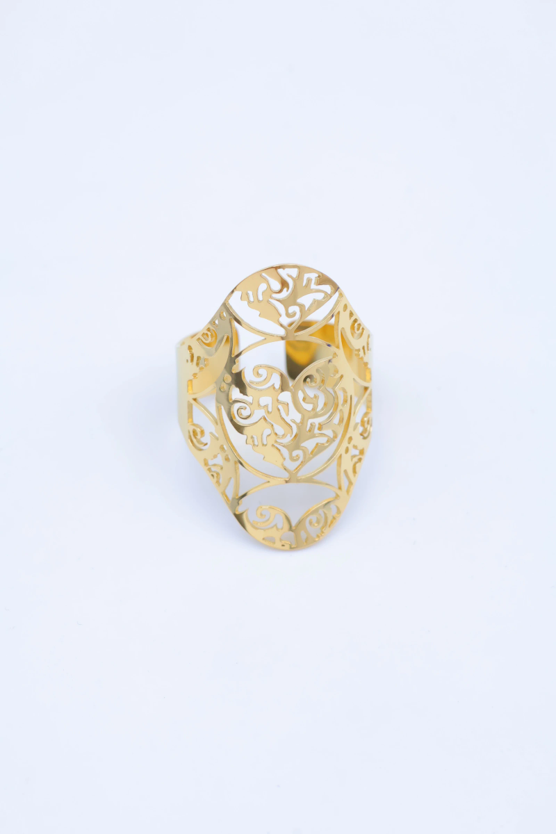 Bague en acier inoxydable ajustable 2