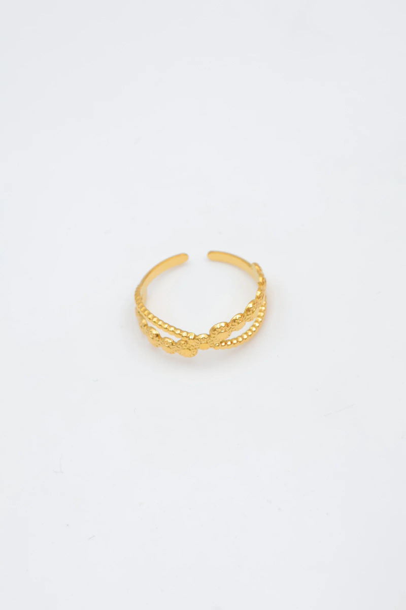 Bague en acier inoxydable ajustable 2