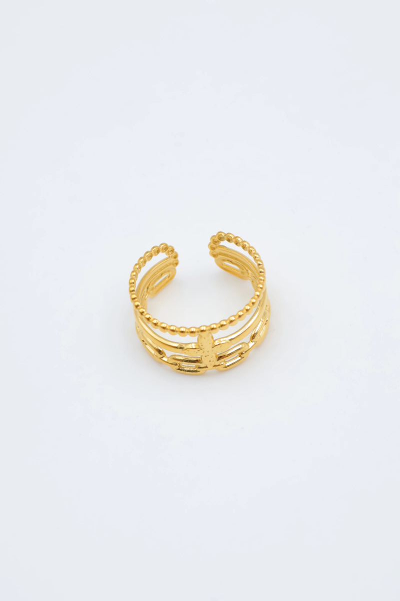 Bague en acier inoxydable ajustable 2