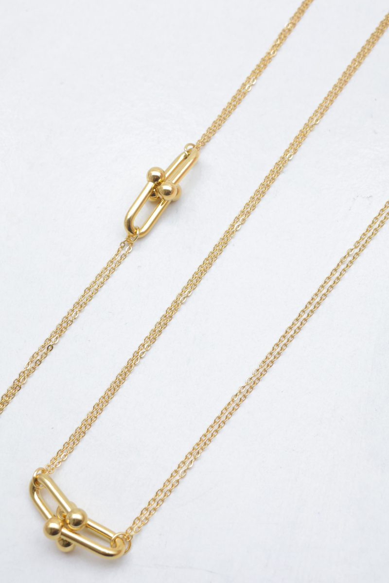 Parure de bijoux en acier inoxydable
