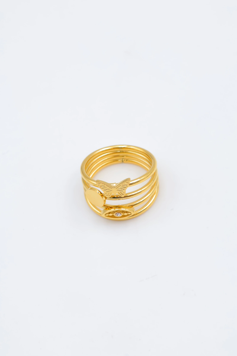 Bague en acier inoxydable ajustable 2
