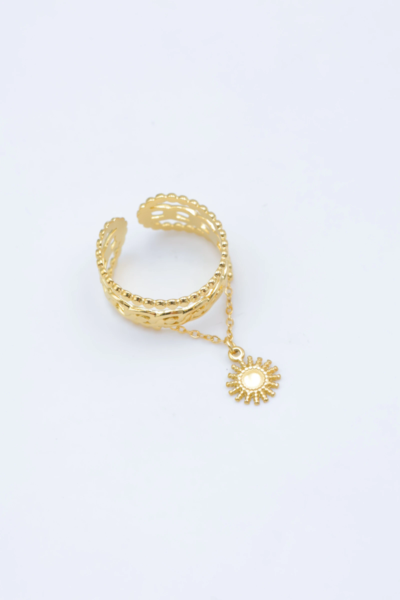 Adjustable stainless steel ring 2