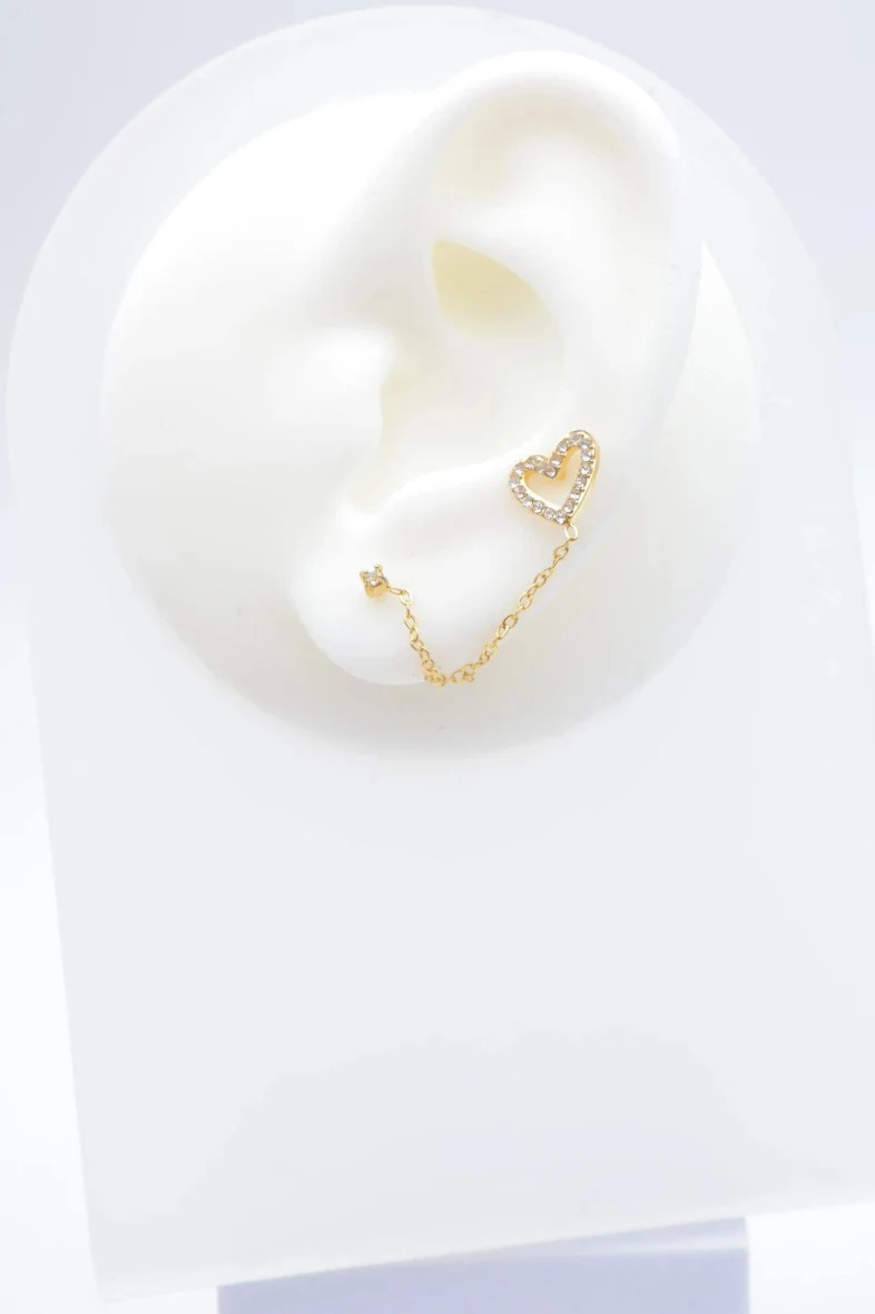 Boucles d'oreilles en acier inoxydable 2