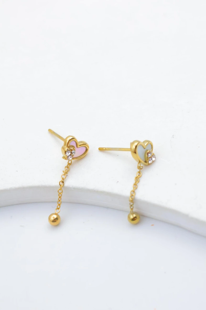 Boucles d'oreilles en acier inoxydable 3