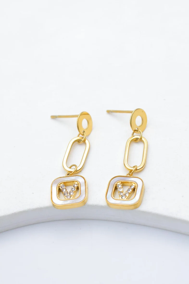 Stainless steel earrings 2