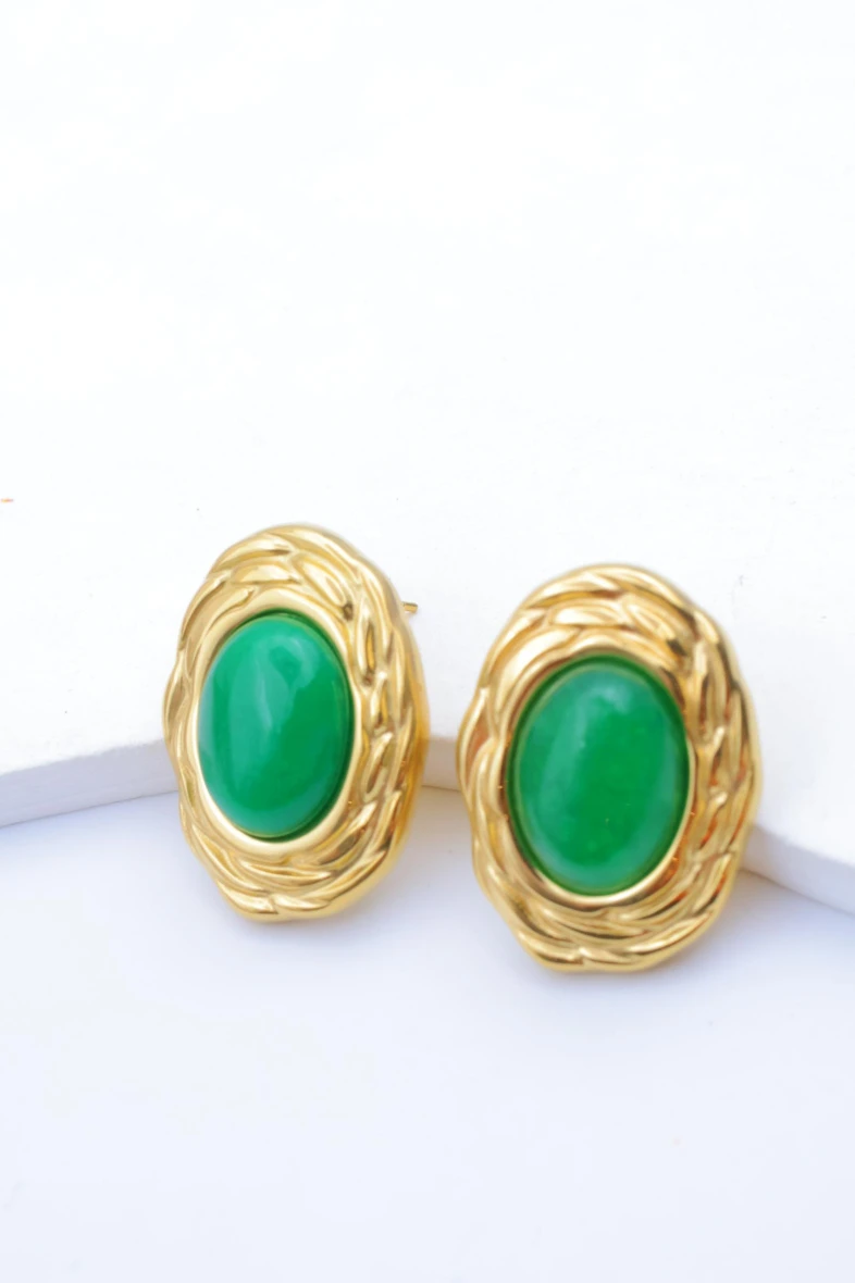 Boucles d'oreilles en acier inoxydable 2
