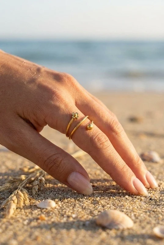 Bague en acier inoxydable ajustable 2