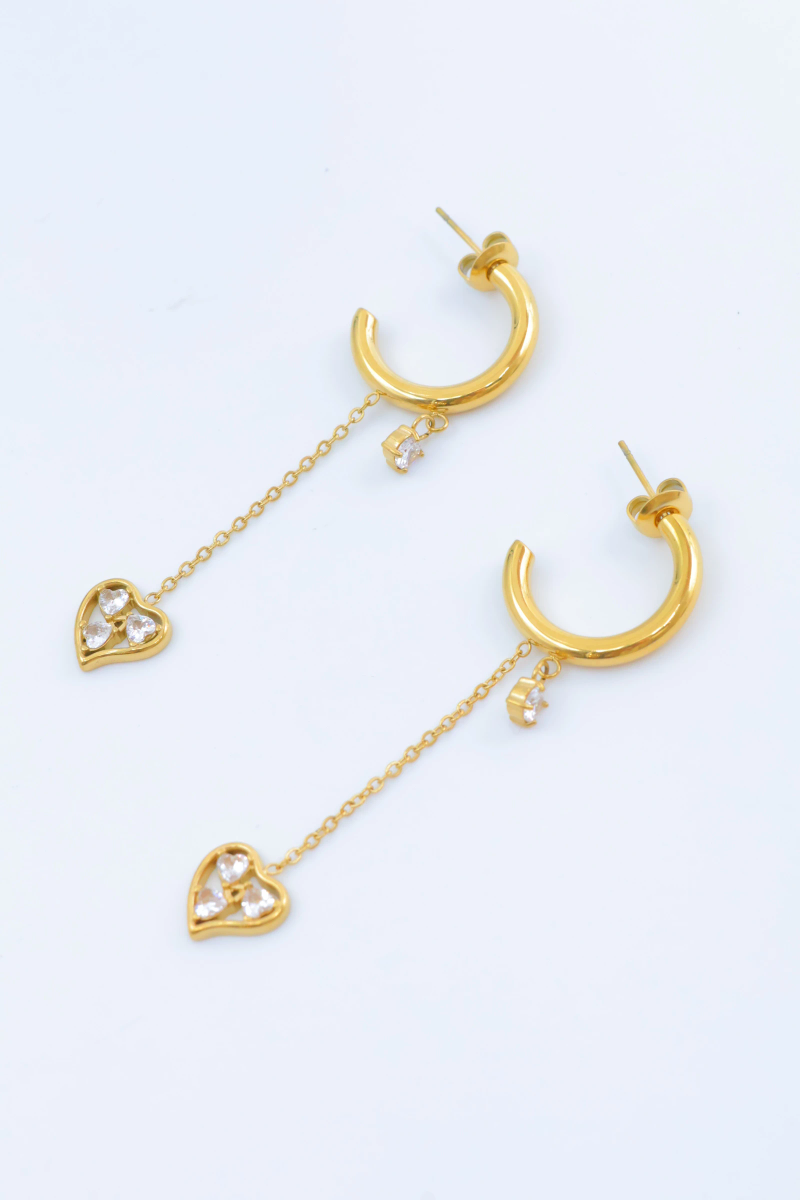 Boucles d'oreilles en acier inoxydable 2