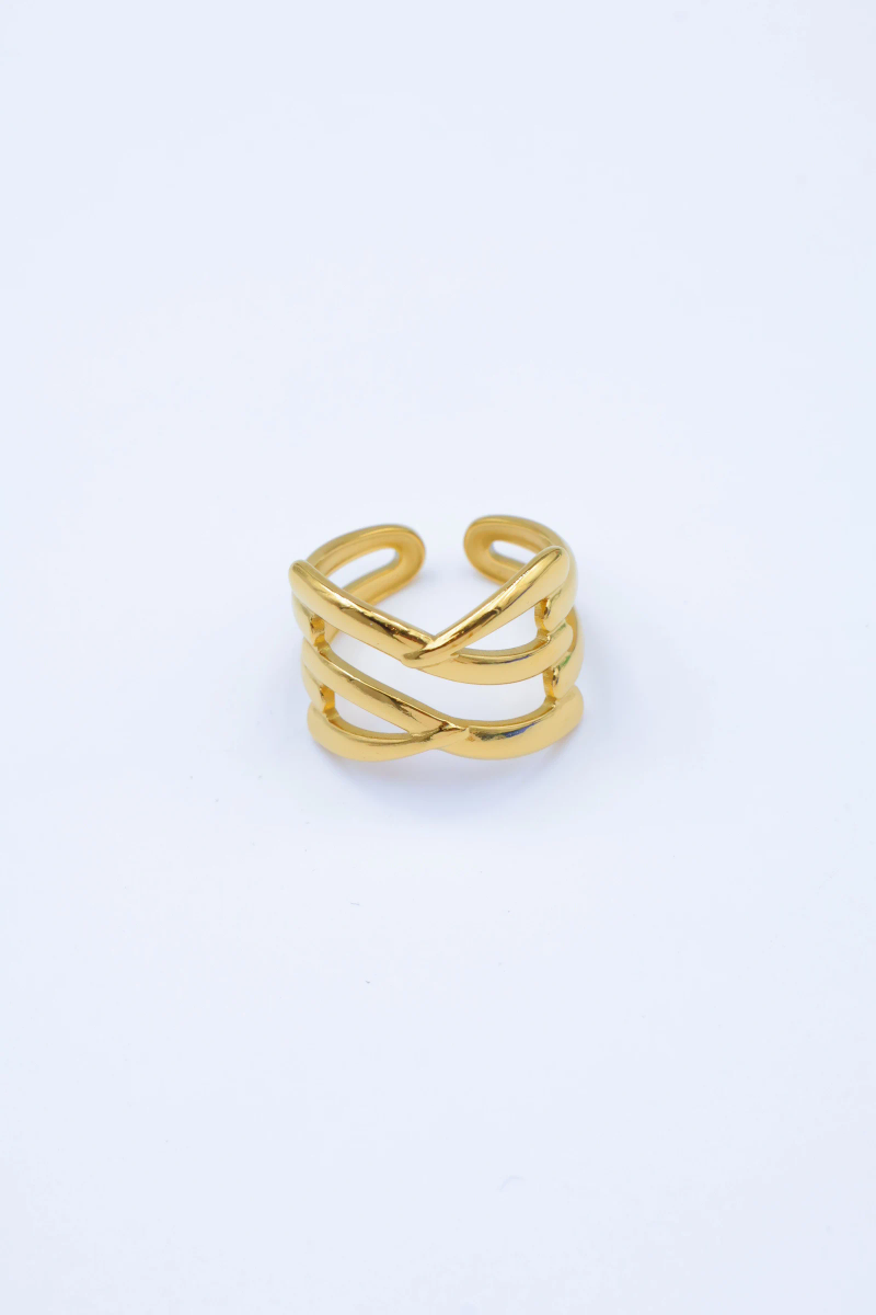 Bague ajustable en acier inoxydable 2