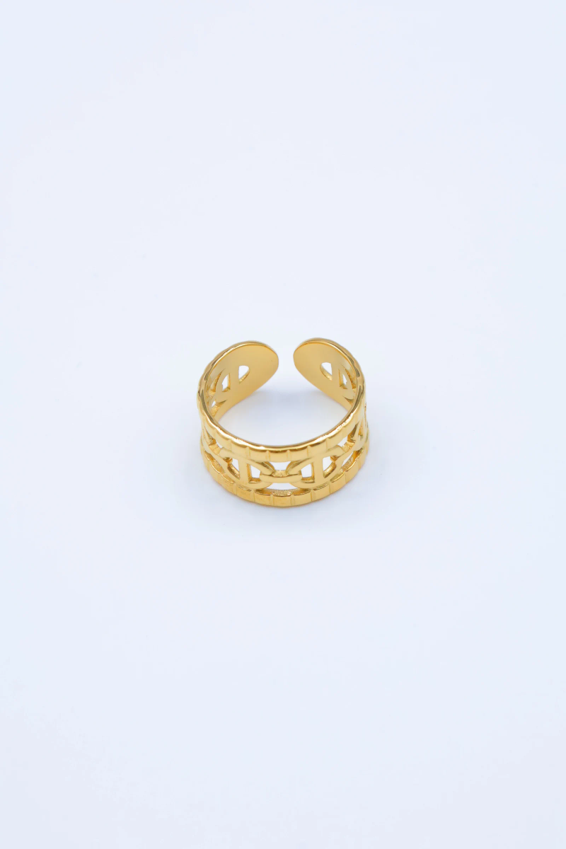 Bague ajustable en acier inoxydable 2