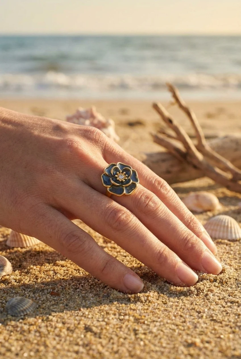 Bague ajustable en acier inoxydable 2