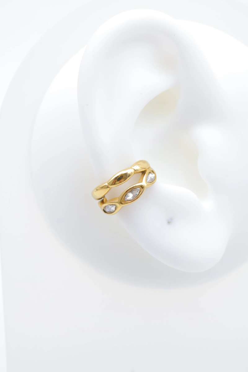Ear cuffs en acier inoxydable 2