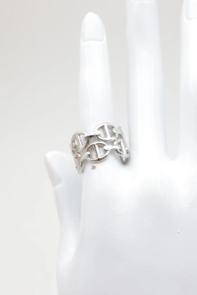 Bague ajustable en acier inoxydable 2