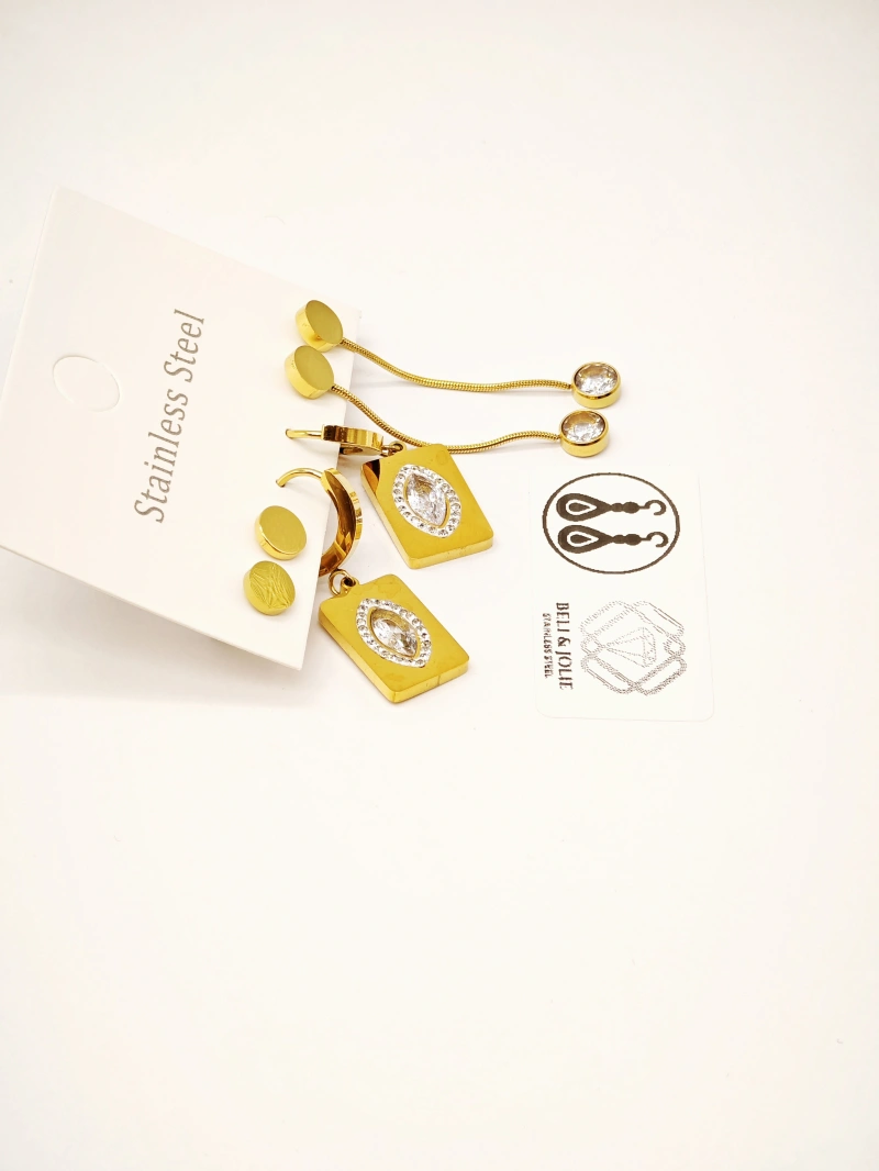 Lot de 3 paires de boucles d’oreilles