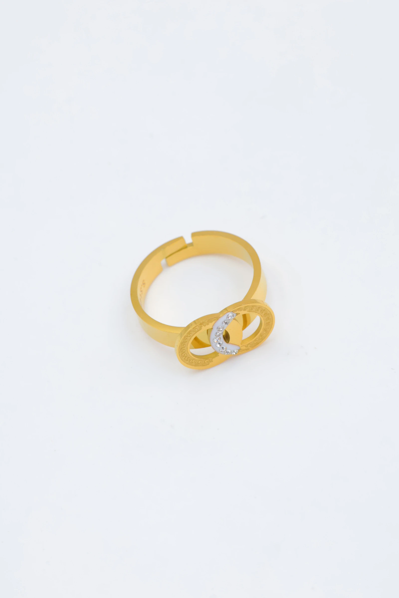 Bague en acier inoxydable ajustable 2
