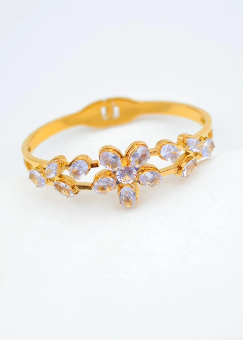 Stainless steel bangle bracelet 2