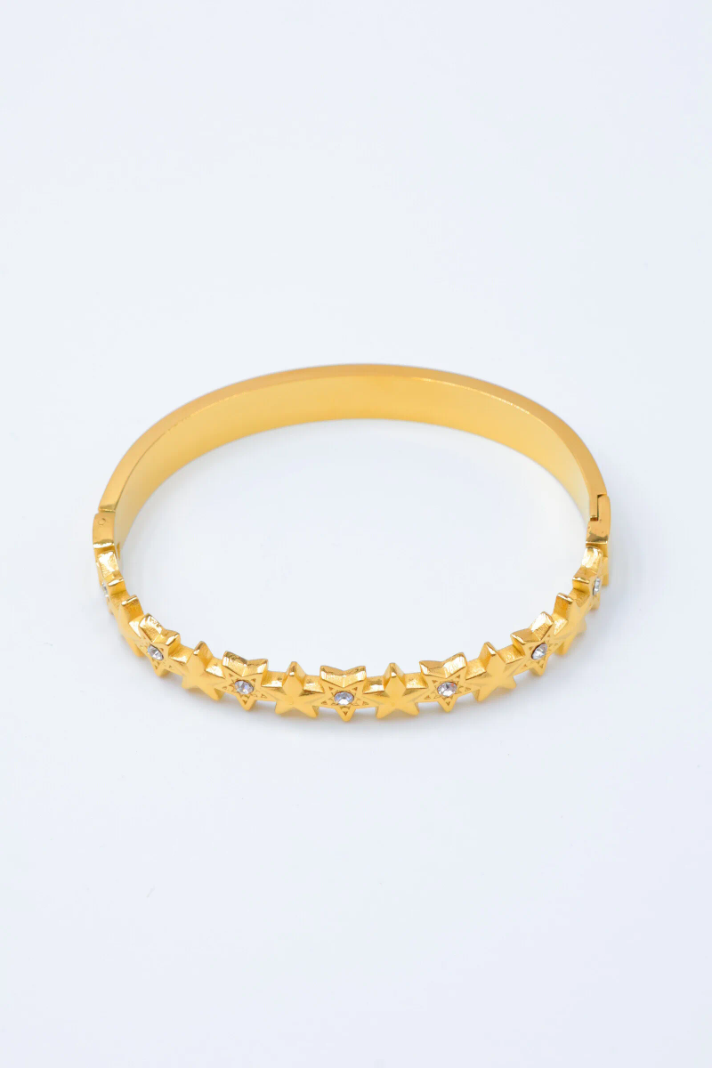 Stainless steel bangle bracelet 2