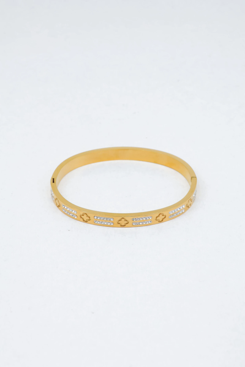 Stainless steel bangle bracelet 2