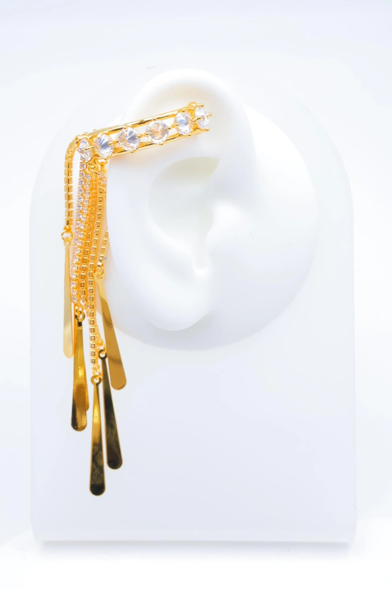 Boucles d'oreilles en métal 2