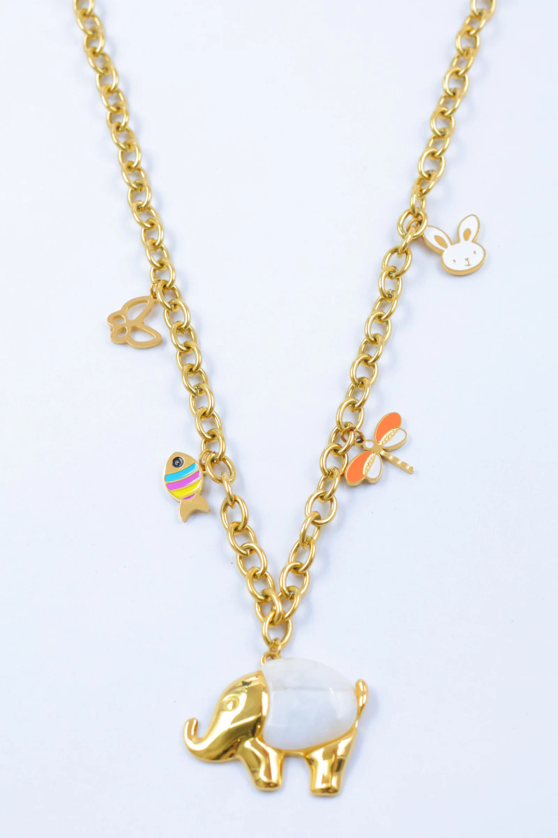 Necklace - stainless steel 2