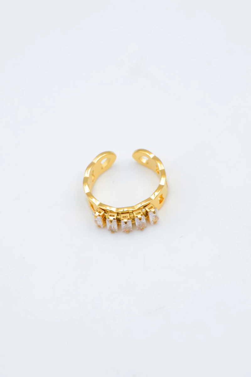 Adjustable stainless steel ring 2